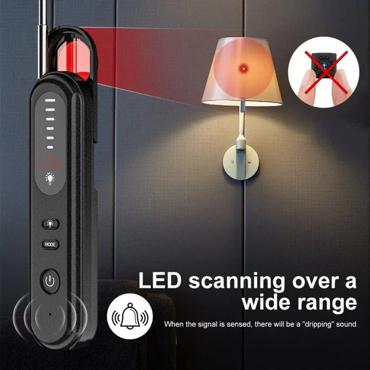 T01 Wireless Detector Camera Anti - eavesdropping Positioning GPS Alarm - Trustpick