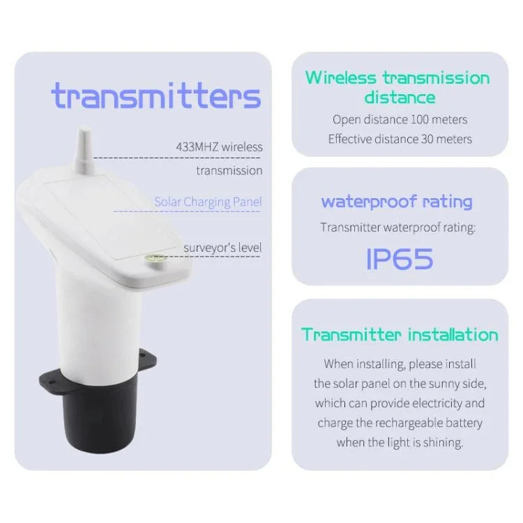 TS - FT005 Ultrasonic Liquid Level Meter - Trustpick