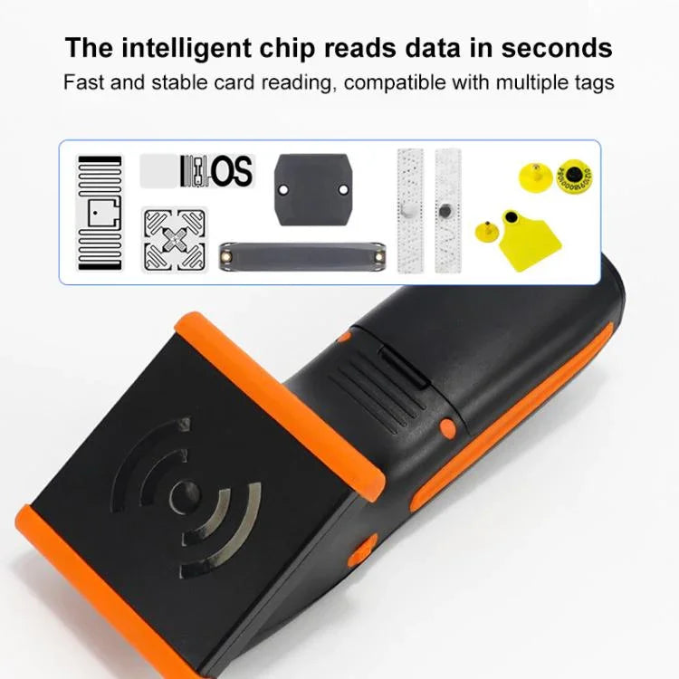 UHF 915M Inventory Terminal RF Tag Handheld RFID Bluetooth Reader, Reading Distance: 0 - 3m - Trustpick