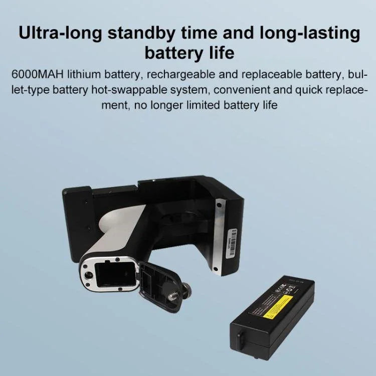 UHF RFID Radio Frequency High Performance Handheld Back Clip Bluetooth Communication Reader, Style: Bluetooth RFID Reading and Writing + One/Two - dimensional Code Scanning - Trustpick