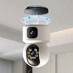 Universal Magnetic Wall Mount for Xiaomi Smart Cameras and Surveillance With Iron Plate - Trustpick