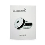 V380pro 360 Degree 1280*960P Network Panoramic Camera with TF Card Slot ,Support Mobile Phones Control - Trustpick