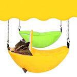 W4032 Hanging Swing Bed Banana Type Bed Small Nest Moon Bed for Small Animal - Trustpick