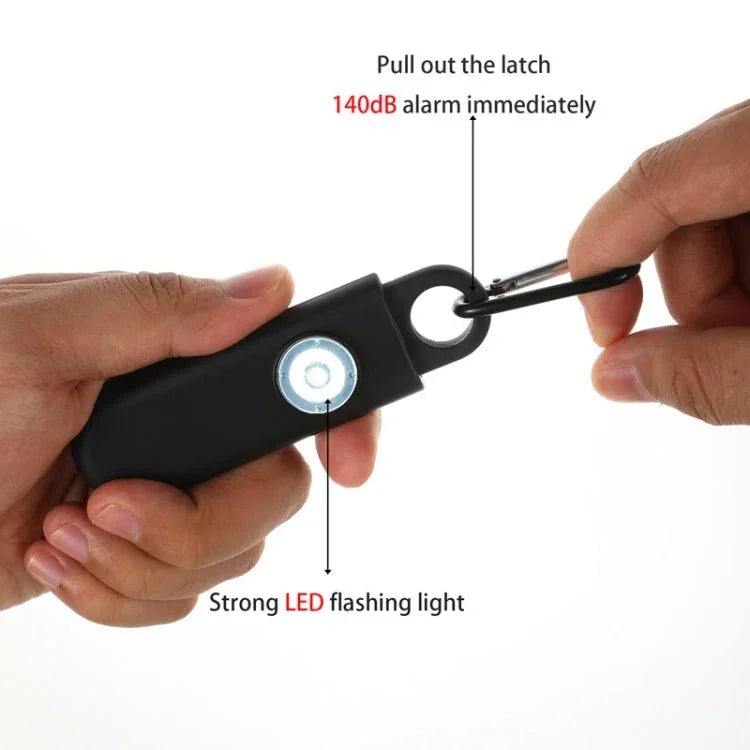 Women Personal Anti - pervert Alarm Outdoor LED Flashing Light Alarm - Trustpick