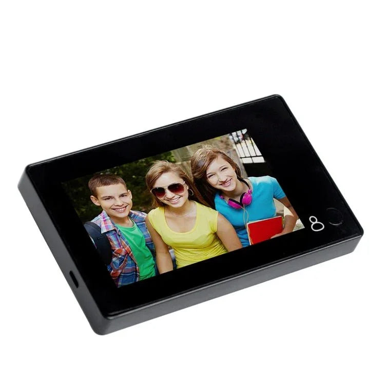 YB - 43CH 4.3 inch Screen 1.0MP Security Camera Door Peephole with One - key to Watch Function - Trustpick